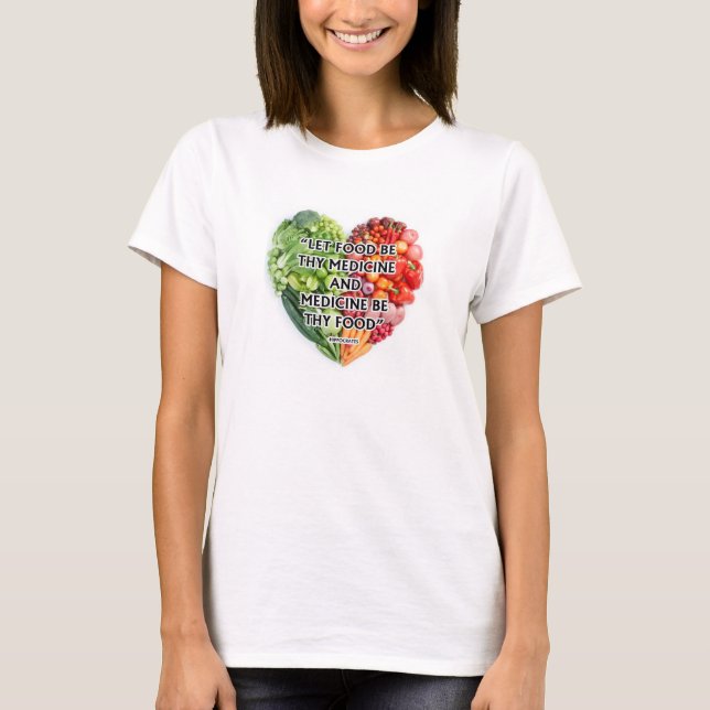 Camiseta Conciencia de la nutrición (Anverso)