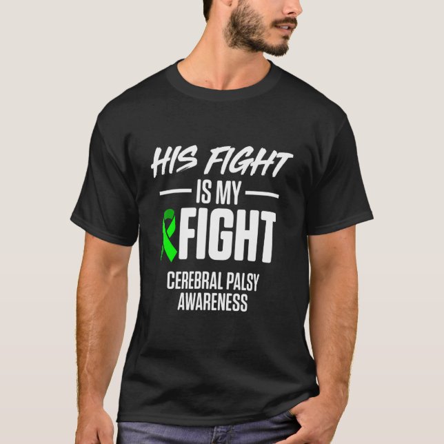 Camiseta Conciencia de la parálisis cerebral CP de su sobre (Anverso)