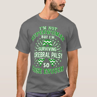 Camiseta Conciencia De La Parálisis Cerebral No Soy Supermu