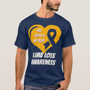 Camiseta Conciencia de la pérdida de la extremidad