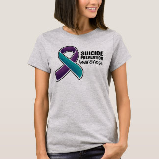Camiseta Conciencia de la prevención del suicidio