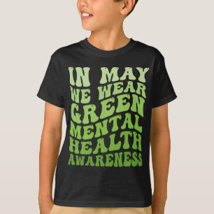 Camiseta Conciencia de la Salud En Mayo Nosotros Vestimos V