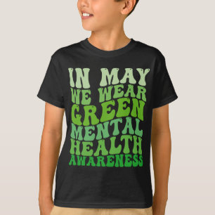 Camiseta Conciencia de la Salud En Mayo Nosotros Vestimos V