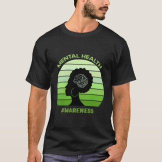 Camiseta Conciencia De La Salud Tal En Mayo De La Cinta Ver