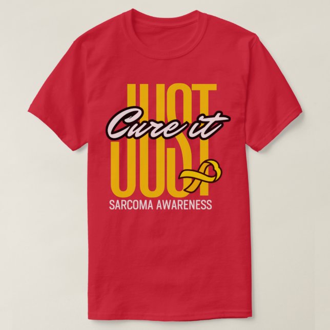 Camiseta Conciencia de la sarcoma (Diseño del anverso)