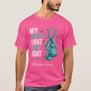 Camiseta Conciencia de la Tía de Cinta verde azulada Disaut