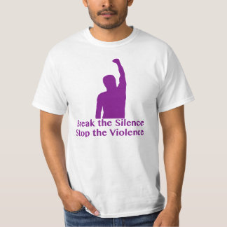 Camiseta Conciencia de la violencia en el hogar