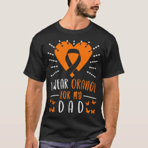 Camiseta Conciencia De Leucemia Que Llevo Naranja Para El C