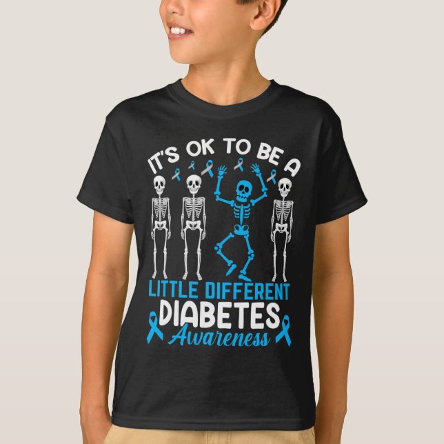 Camiseta Conciencia de mamá guerrera de la diabetes es buen (Anverso)