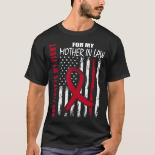 Camiseta Conciencia de mieloma múltiple de la suegra americ