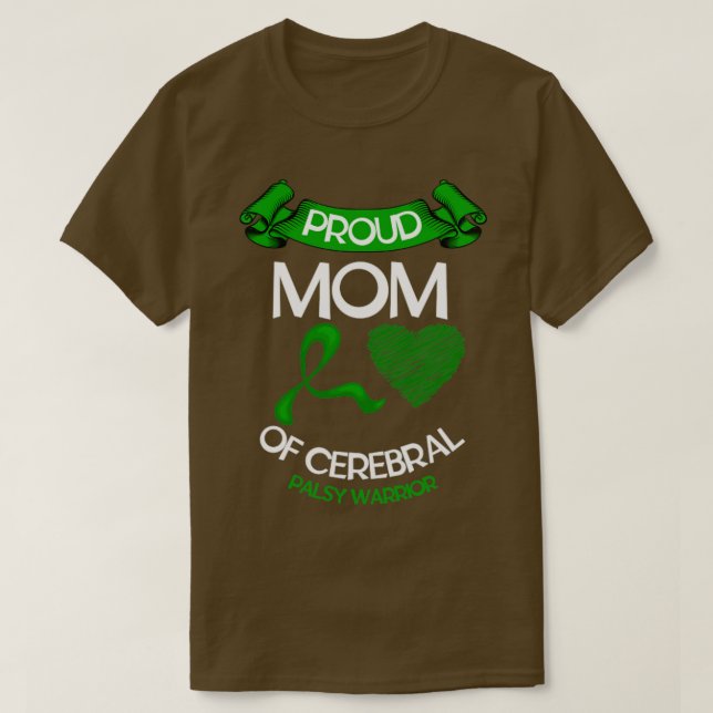 Camiseta conciencia de parálisis cerebral (Diseño del anverso)