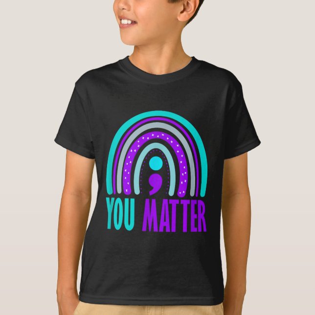 Camiseta Conciencia de Prevención Tú Importas 2 (Anverso)
