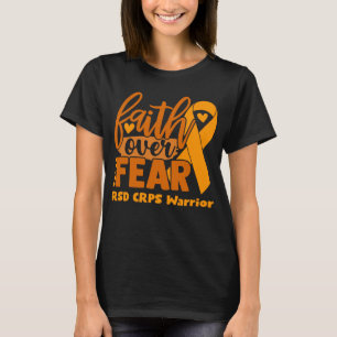 Camiseta Conciencia de RSD sobre la fe por el miedo