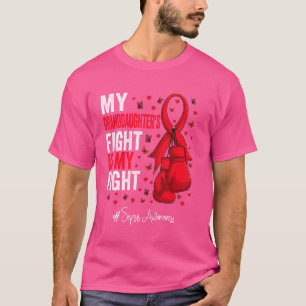 Camiseta Conciencia de Sepsis, nieta de la cinta roja