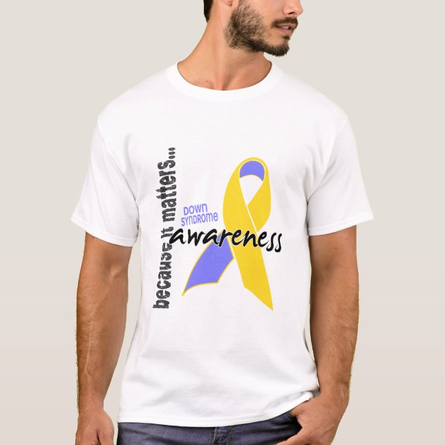 Camiseta Conciencia de Síndrome de Down (Anverso)