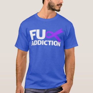 Camiseta Conciencia de Sobredosis de Adicción Manga Larga