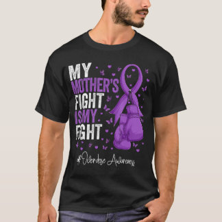 Camiseta Conciencia de sobredosis de madre con cinta morada