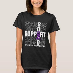Camiseta Conciencia de sobredosis del equipo 1 