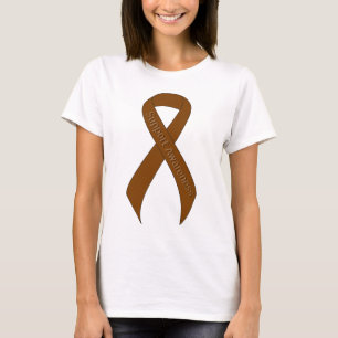 Camiseta Conciencia de soporte de cinta parda