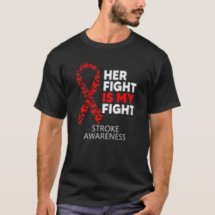 Camiseta Conciencia de Stroke Su Lucha Es Mi Sobreviviente 