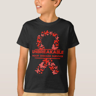 Camiseta Conciencia de superviviente de enfermedad cardíaca