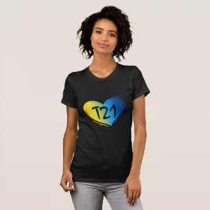 Camiseta Conciencia de T21 Síndrome de Down