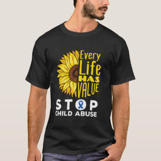 Camiseta Conciencia del Abuso Infantil