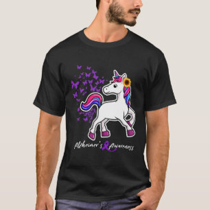 Camiseta Conciencia del alzheimerheimer púrpura - Heimer fi