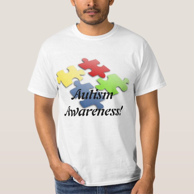 Camiseta ¡Conciencia del autismo! (Anverso)