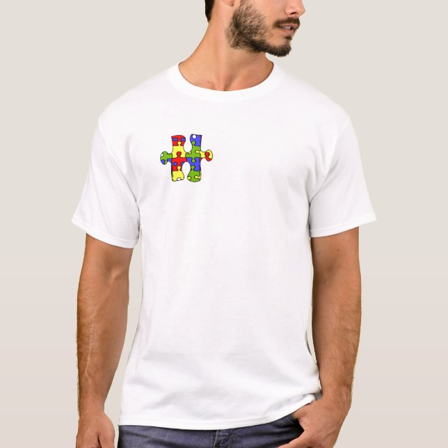 Camiseta Conciencia del autismo (Anverso)