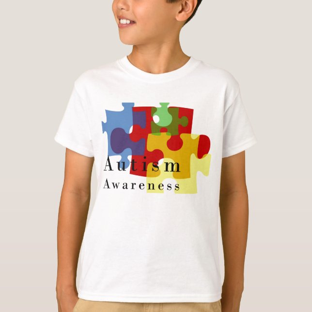 Camiseta Conciencia del autismo (Anverso)