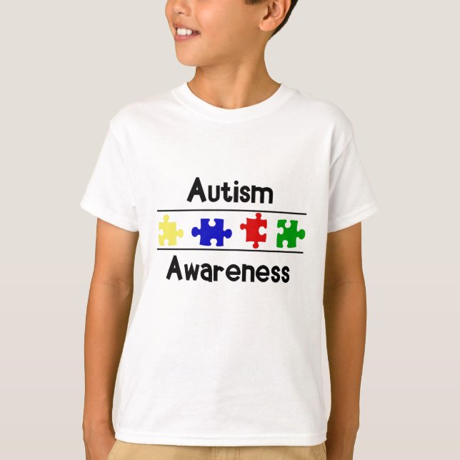 Camiseta Conciencia del autismo (Anverso)