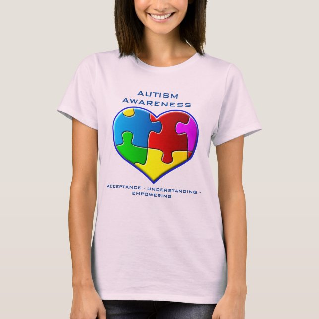 Camiseta Conciencia del autismo (Anverso)