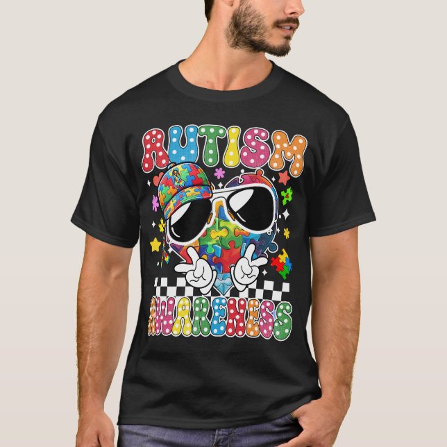 Camiseta conciencia del autismo (3 (Anverso)