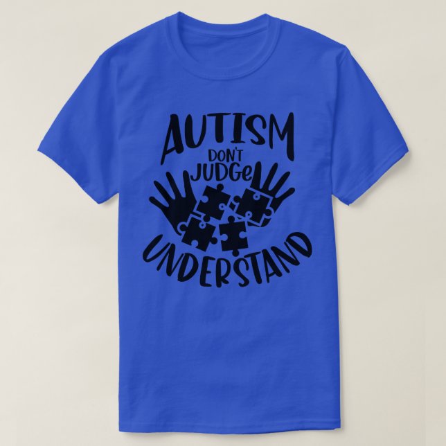 Camiseta conciencia del autismo (4) (Diseño del anverso)