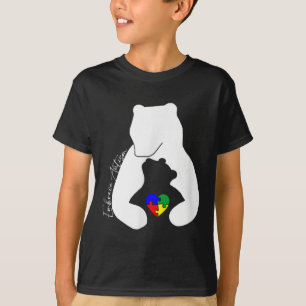 Camiseta Conciencia del autismo - Abrazando el autismo el r