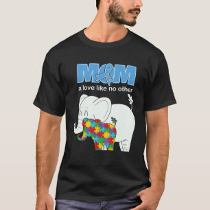 Camiseta Conciencia del Autismo Amor de Mamá Orgullosa Hija
