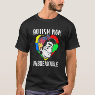 Camiseta Conciencia del autismo Ayuda autista a mamá que nu
