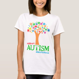 Camiseta Conciencia del autismo de la ayuda