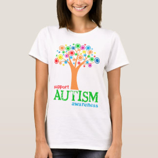 Camiseta Conciencia del autismo de la ayuda