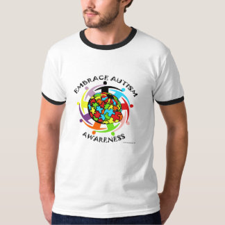 Camiseta Conciencia del autismo del abrazo