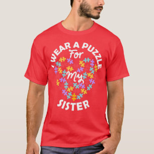 Camiseta Conciencia Del Autismo Del Corazón Del Amor Que Ll