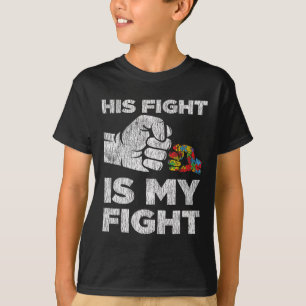 Camiseta Conciencia del autismo Mamá papá padres niños auti