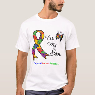 Camiseta Conciencia del autismo para mi hijo