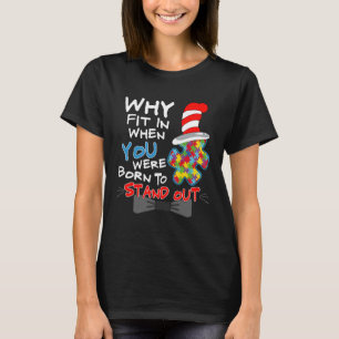 Camiseta Conciencia del Autismo Por qué Encajar Doctor Maes