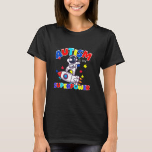 Camiseta Conciencia del Autismo Superpoder Amante de Astron