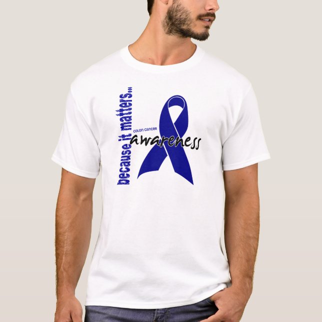 Camiseta Conciencia del cáncer de colon (Anverso)