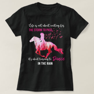 Camiseta Conciencia del Cáncer de Mama Soy El Caballo de la
