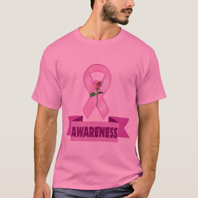 Camiseta - conciencia del cáncer de pecho (Anverso)