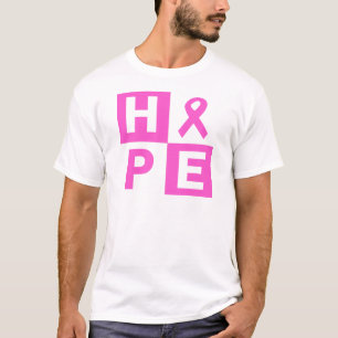 Camiseta Conciencia del cáncer de pecho de la esperanza